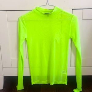 Kendall and Kylie Long-Sleeved Sheer Shirt